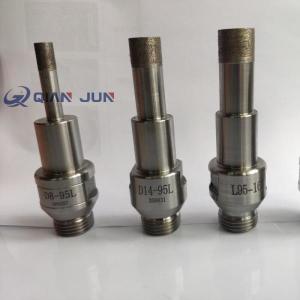 Wholesale Glass diamond core drill bits with thread drilling holes from china suppliers