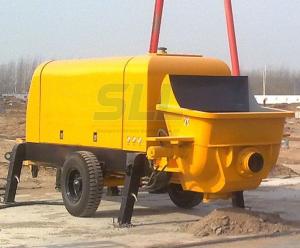 Wholesale Mortar Transfers Small Concrete Pump , Small Cement Pump For Construction Projects from china suppliers