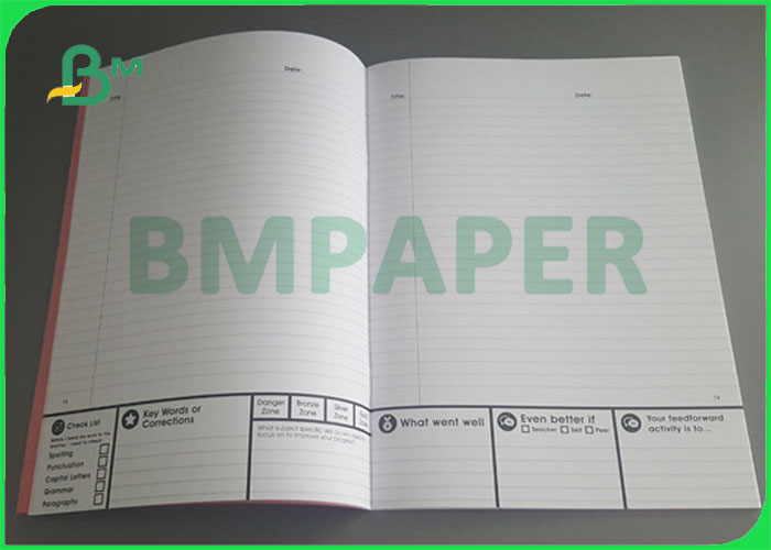 60gsm Super White Uncoated Woodfree Paper For School Exercise Books 23 x 35''
