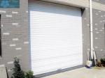 White 77mm Slat 36VDC Aluminium Roller Shutter Doors