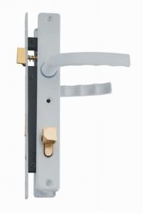 Wholesale Classic Long Mortise Door Lock Panel Handle Electroplate from china suppliers