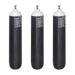 Seamless Steel 40L Propane Gas Cylinder Regulator And Gas Cylinders
