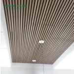 Sound Absorption Oak Acoustic Panels Coating Finish For Living Room