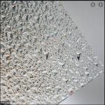 Printed Patterned Toughened Glass Clear Diamond Stable Color Anti Glare