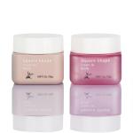 Food Grade Empty Face Cream Containers Double Wall Square 50g