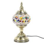 Coffee Bar Living Room Bedside Indoor Handmade Glass Lighting Turkish Desk Lamp