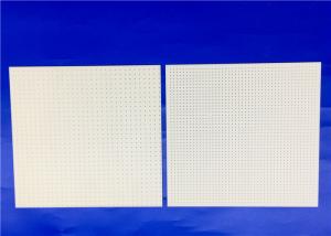 Wholesale High Uniformity Square Alumina Ceramic Substrate with Holes / Multi Holes Alumina Sheet from china suppliers