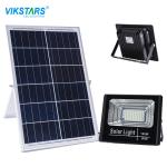 30w 60W Solar 100W LED Flood Light Aluminum Bracket Arm With 3.7V Battery