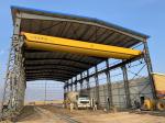 Electric Double Girder Overhead Crane Hoist Traveling For Warehouse