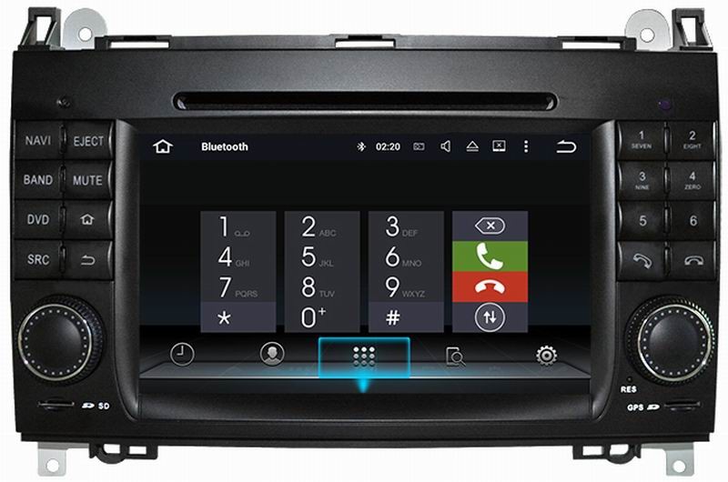 Ouchuangbo Car Radio Audio Stereo 2G RAM android 7.1 for Mercedes Benz W169 W906 W245 support bluetooth music USB GPS