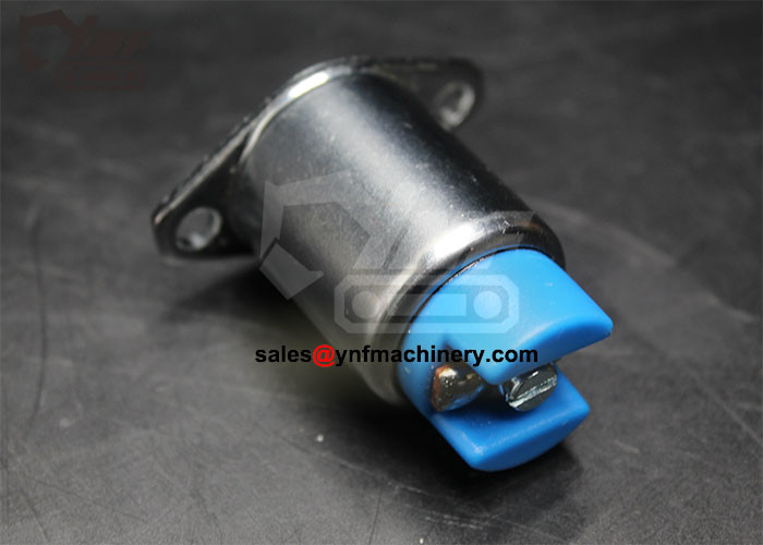 Excavator Fuel Shutdown Shutoff Solenoid Valve 24113 For BOSCH 0330001003
