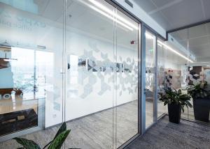 Wholesale easy installation 108 series 12mm+12mm double glass Office Partition from china suppliers