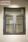 Outward / Inward Open Aluminum Casement Windows With Stainless Steel Security
