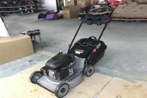 Wholesale Gasoline Engine Portable Garden Lawn Mower 19 Inch With Aluminum Deck Plastic Grass Box from china suppliers