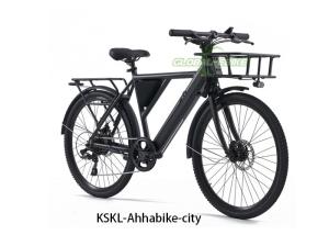 Wholesale Aluminum City EBike 250W With Shimano 7 Speed Derailleur Bluetooth OLED Display from china suppliers