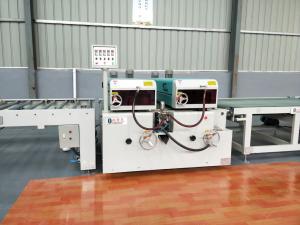 Wholesale AC 110v White Double Hot Melt Roll Coater 920mm Effecive Width from china suppliers