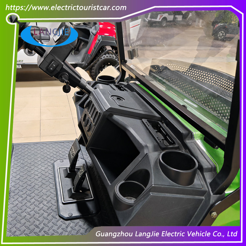 2 seats Electric City Bus AC motor 4 Wheel Electric Shuttle Car For Park