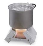 Custom Logo Titanium Tent Stove / Titanium Camp Stove 100% Recyclable Design