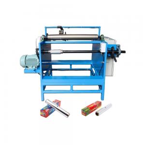 Wholesale 1.5kw Household Single Station Aluminum Foil Rewinding Machine for Film Packaging Type from china suppliers