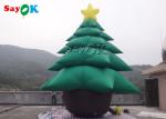 5m Inflatable Holiday Decorations Green Christmas Tree With Ornaments