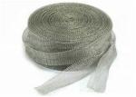 304N Stainless Steel Knitted Wire Mesh Black Customizable