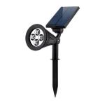 Garden Solar Powered Lawn Lights , Courtyard Wall Solar Landscape Spotlights