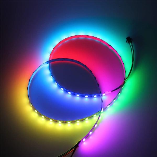 DC 12V Addressable Smart 3Leds Controllable 5050 RGB WS2812B WS2811 24V 30leds Pixel Rgbic LED Strip Light