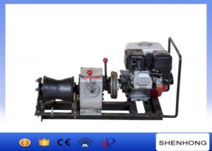 Wholesale 5.5HP 10KN 1 Ton Gas Engine Powered Winch For Tower Erection from china suppliers