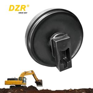 Wholesale JS200 HRC53-57 Black Excavator Front Idler For Factory Manufacturing from china suppliers