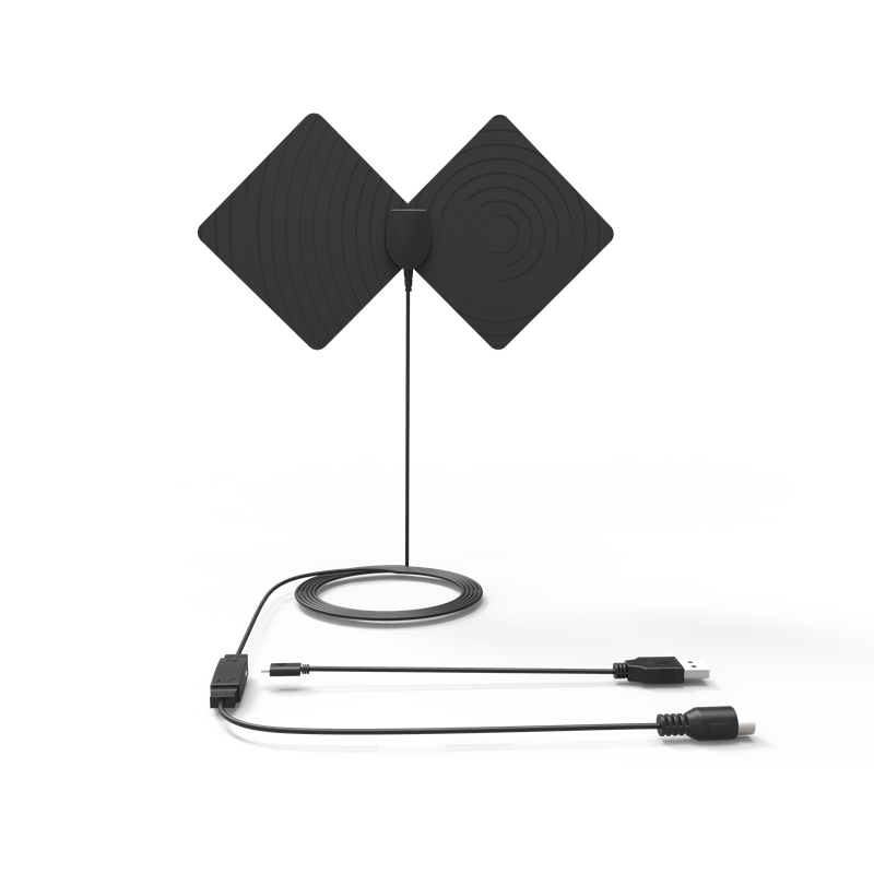 R.H.C.P Polarization Type Digital DVB-T TV Antenna for Mobile Satellite Reception