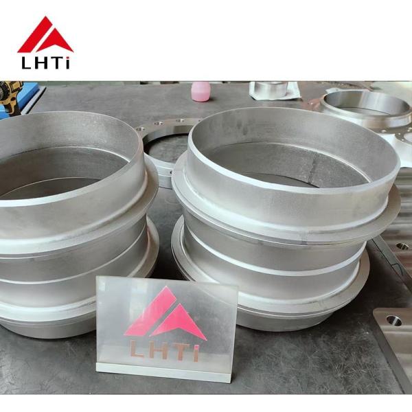DIN86030 Titanium Hubbed Slip On Flanges Flat Flange RF FF Raised Face Ti Gr 2