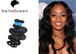No Shedding 10-30 Inch Double Drawn Hair Extensions , Long Body Wave Human Hair