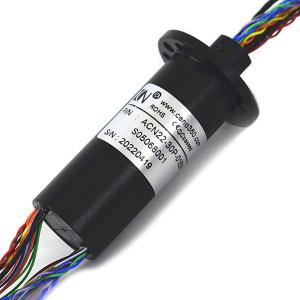 Wholesale 100M Ethernet Capsule Slip Ring Gold To Gold Contact Material OD 22mm 300rpm from china suppliers