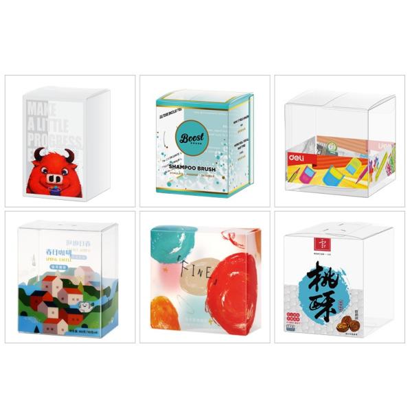 UV Varnish Transparent Packing Box