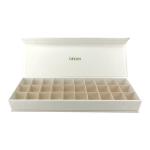 Rectangle Custom Velvet Chocolate Truffle Bar Packaging Gift Box for Your