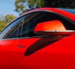 Water Resistant Long Lasting Electric Red Car Vinyl Wrap Swipeable Bubble Free