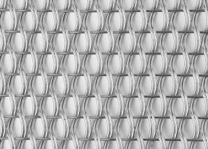 Wholesale 1.5m Interior Furniture Architectural Woven Wire Mesh Panel OEM SS 304 from china suppliers