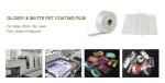 48*64cm Water Based Ink PET Offset Printing Film Chemical Resistance 75mic PET