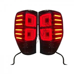China Auto Lights LED Rear Taillights For Ford Ranger Universal Ranger Smoke LED Lights on sale