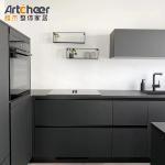 Modern Kitchen Furniture Design Allure Cabinets With Door Handles And Dish