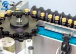 PLC Control Small Vaccines Bottle Labeling Machine 4.2m Length