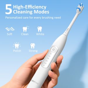 Eco Friendly Quality Private Label IPX7 Portable Smart Electric Adult Toothbrush