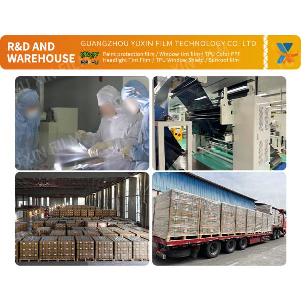 Clear Gloss TPH Material pPF protection film Anti Scratch car PPF roll Customized Logo