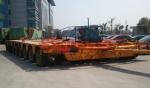 200 Ton Multi Axle Modular Trailer , Hydraulic Steering Girder Bridge Trailer