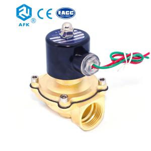 Wholesale Directing Acting Water Solenoid Valve Electric 110 Volt Viscosity Below 20CST from china suppliers