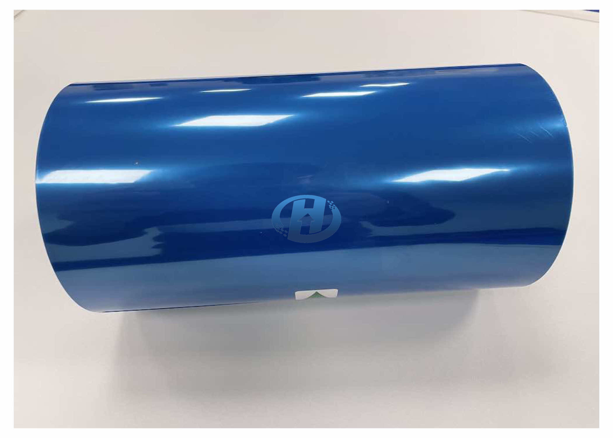 20 μm Anti Static Film Blue Silicone Coated Polyester Film mainly used as waste discharge films in 3C industries