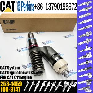 Wholesale C11 engine fuel injector 249-0712 253-1459 249-0712 249-0707 excavator injector assy from china suppliers