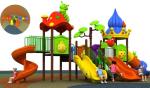 Thomas theme commercial garden slide baby outside play equipment