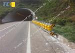 Polyurethane Foam Rolling Barrier System Q235 Hot Dip Galvanizing Material