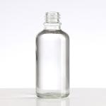 50ml/100ml Glass Perfume Bottle with CROWN CAP Sealing Type and Transparent